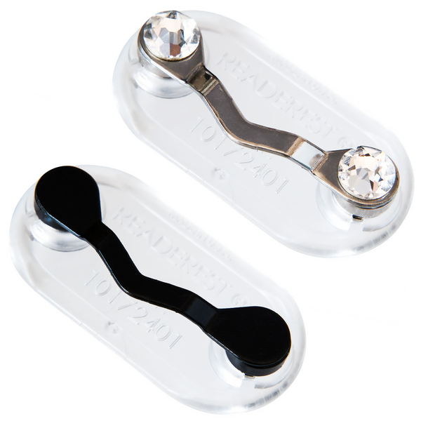 Classic Black & Crystals (2-Pack)