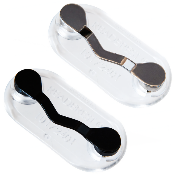 Stainless Steel & Classic Black (2-Pack)